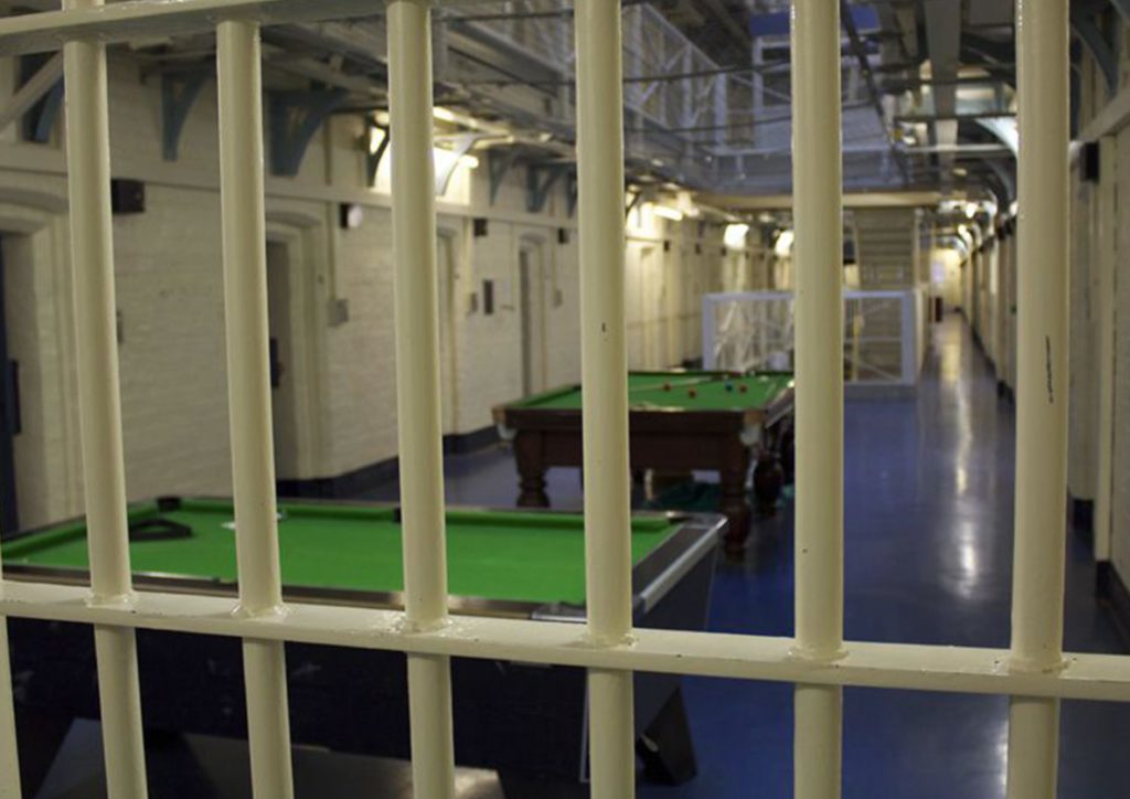 Prison Wing Pool Table - Cove Group